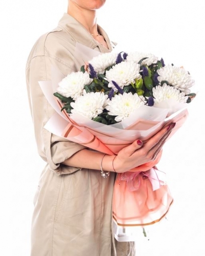 Beyaz Anastasia Buketi Premium