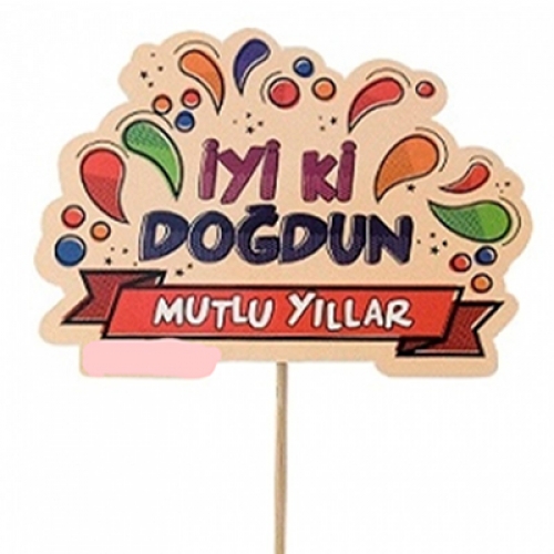 İyiki doğdun pankart