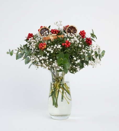 Bardak Vazoda Kokina Aksesuarlı