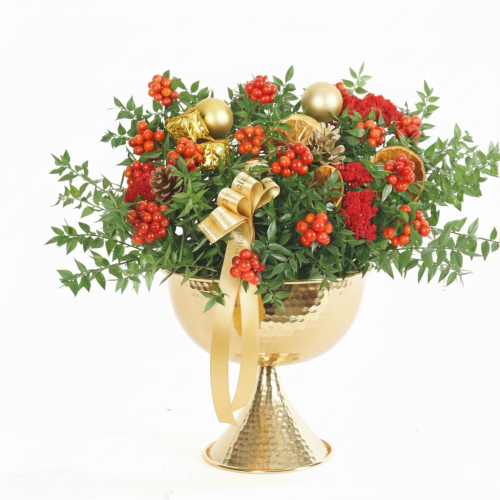 Gold Vazoda Premium Kokina Aranjman