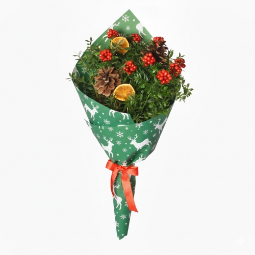 Kokina Buketi Yılbaşı Temalı