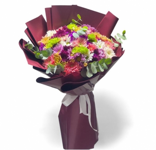 Renkli Kasımpatı Buketi